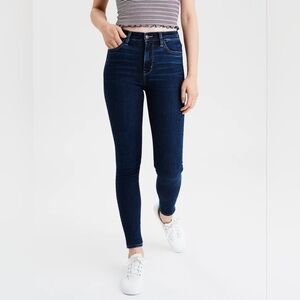 AMERICAN EAGLE -Next Level Stretch-Curvy Super Hi-rise Jegging..size:6